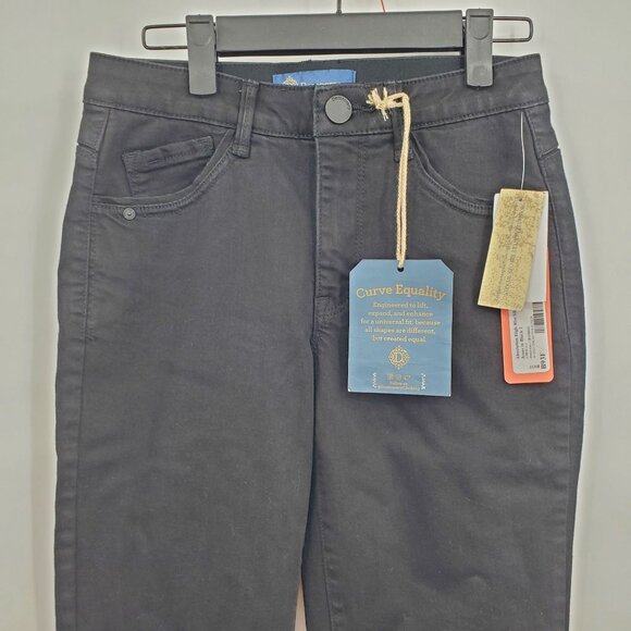 Democracy Ab solution High Rise Slim Straight Jeans Denim Women Size 2 NWT - Picture 2 of 14